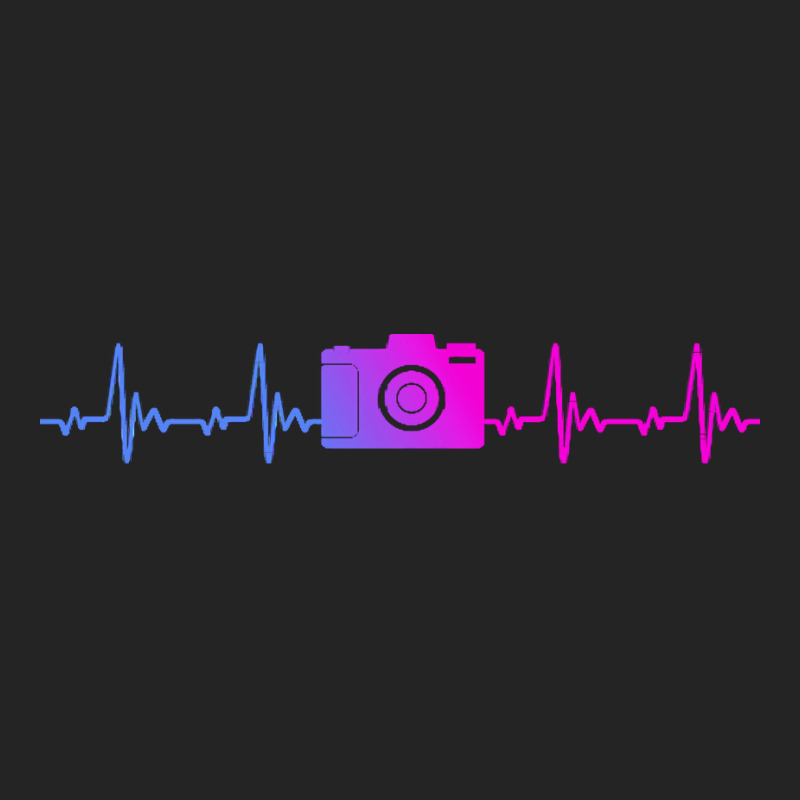 Photographer T  Shirt Camera Photography Heartbeat For Photographers T 3/4 Sleeve Shirt | Artistshot