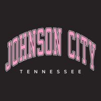 Johnson City Tennessee Tn Varsity Style Pink Text Premium Vintage Cap | Artistshot