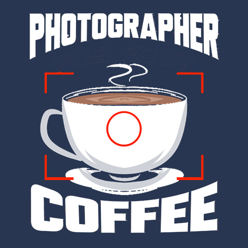 Photographer T  Shirt Photographer Fueled By Coffee Camera Photography Men Denim Jacket | Artistshot