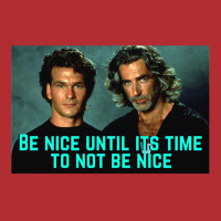 Be Nice Until Its Time To Not Be Nice  Roadhouse Ladies Fitted T-shirt | Artistshot