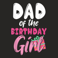 Mens Birthday Girl Daddy Family Parents Father Dad T Shirt Ladies Fitted T-shirt | Artistshot