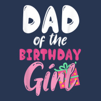 Mens Birthday Girl Daddy Family Parents Father Dad T Shirt Ladies Denim Jacket | Artistshot