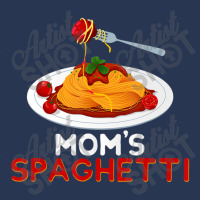 Mom's Spaghetti Food Lover Foodie Loves Pasta Men Denim Jacket | Artistshot