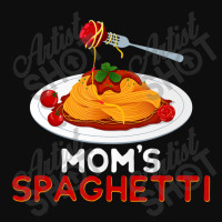 Mom's Spaghetti Food Lover Foodie Loves Pasta Crop Top | Artistshot