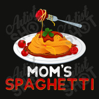 Mom's Spaghetti Food Lover Foodie Loves Pasta Scorecard Crop Tee | Artistshot