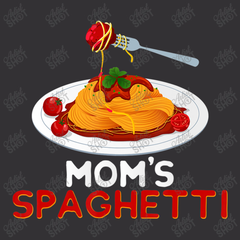 Mom's Spaghetti Food Lover Foodie Loves Pasta Vintage Hoodie And Short Set by namnguyen | Artistshot