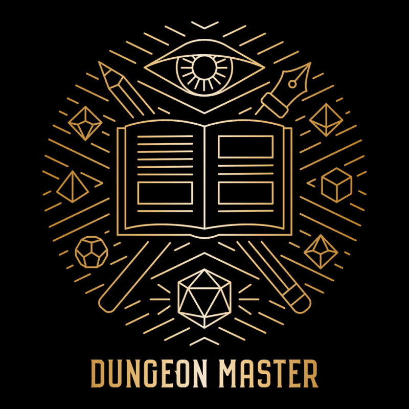 Trending Dungeon Master - Gold Toddler Sweatshirt | Artistshot