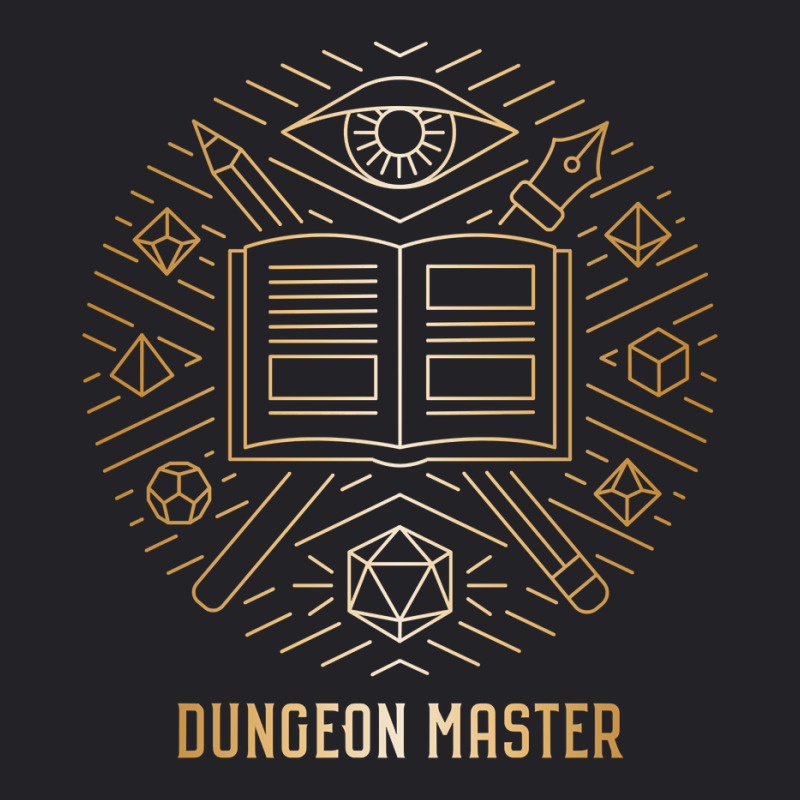 Trending Dungeon Master - Gold Youth Tee | Artistshot