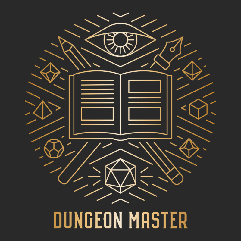 Trending Dungeon Master - Gold Toddler T-shirt | Artistshot