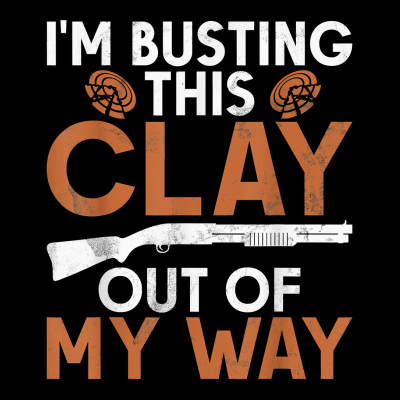 I'm Busting Clay   Sports Shooter & Clay Pigeon Shooting T Shirt Fleece Short | Artistshot