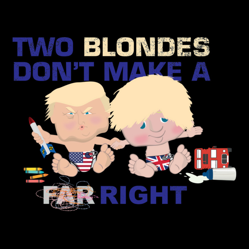 Boris Johnson And Donald Trump   Two Blondes Don't Make A Right Zipper Hoodie | Artistshot