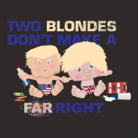 Boris Johnson And Donald Trump   Two Blondes Don't Make A Right Racerback Tank | Artistshot