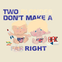 Boris Johnson And Donald Trump   Two Blondes Don't Make A Right Cropped Hoodie | Artistshot