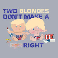 Boris Johnson And Donald Trump   Two Blondes Don't Make A Right Tank Dress | Artistshot