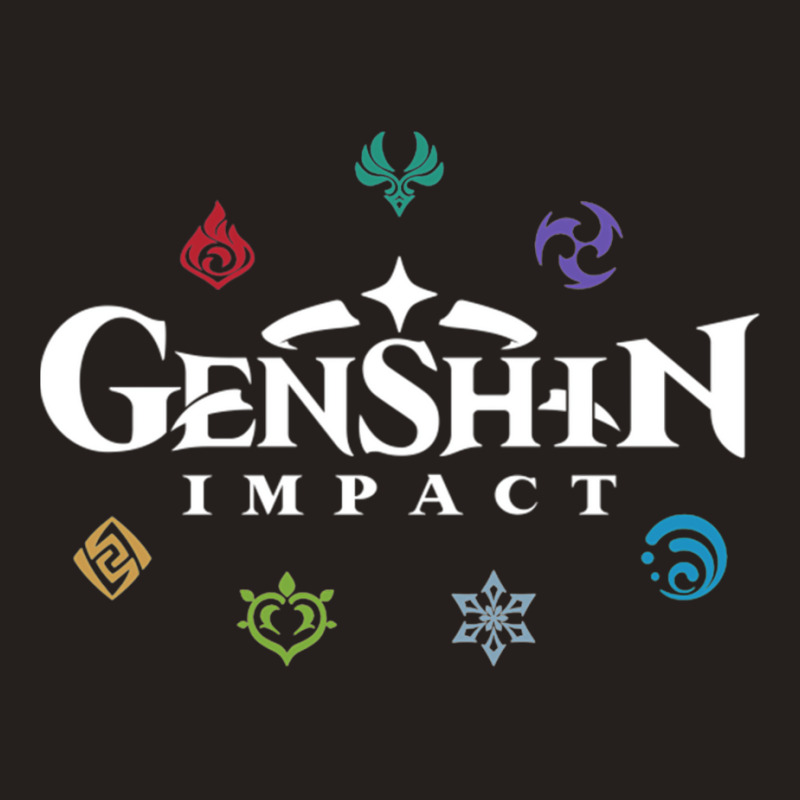 Genshin Impact Elements (colours) Tank Top | Artistshot