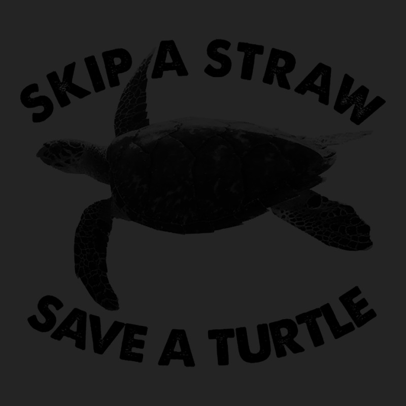 Limited Edition Skip A Straw Save A Turtle 3/4 Sleeve Shirt | Artistshot