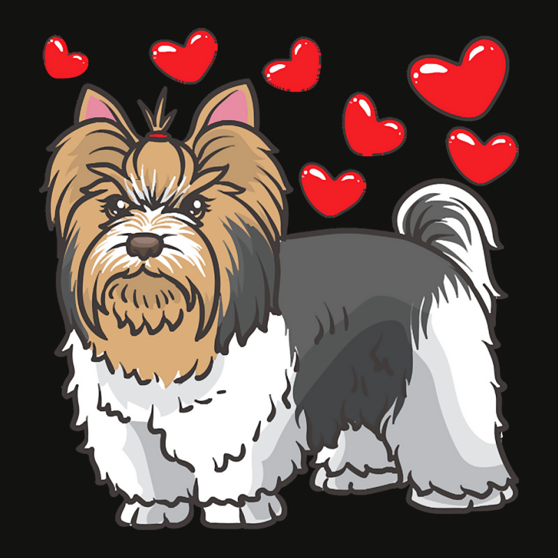 Dog Lover T  Shirt Biewer Yorkshire Terrier Dogs T  Shirt Scorecard Crop Tee by alfred65565 | Artistshot