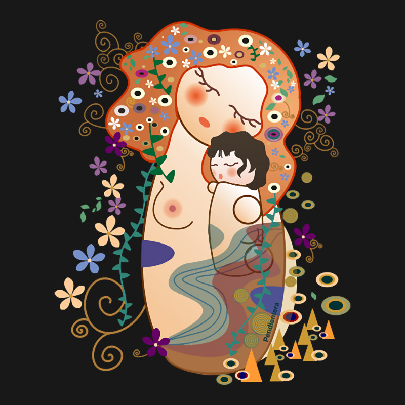 Trending Kokeshis Mother And Child Of Klimt Flannel Shirt | Artistshot