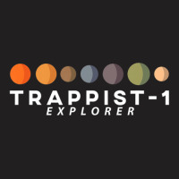 Limited Edition 7 New Planets Trappist 1 Explorer Astrology Science T-shirt | Artistshot