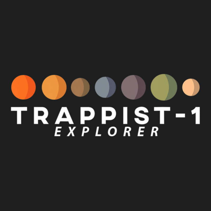 Limited Edition 7 New Planets Trappist 1 Explorer Astrology Science Classic T-shirt by michaelyounger19 | Artistshot