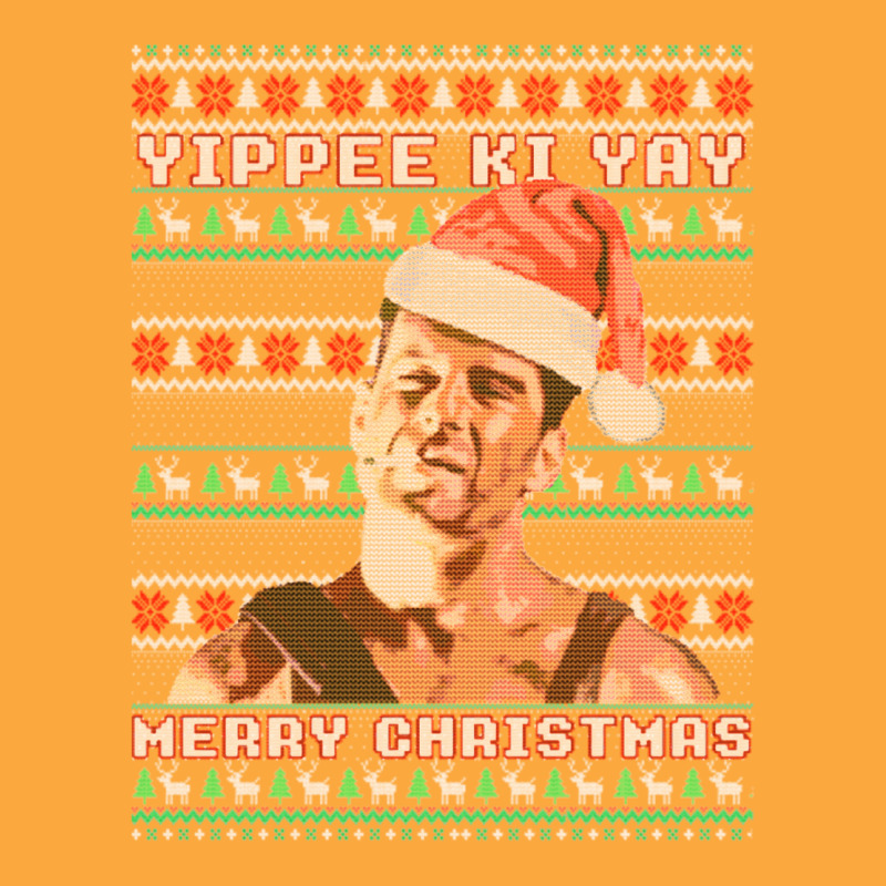 Yippe Ki Yay Funny Ugly Sweater Christmas   Ylp Zipper Hoodie | Artistshot