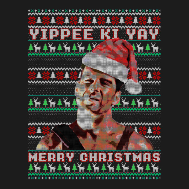 Yippe Ki Yay Funny Ugly Sweater Christmas   Ylp Hoodie & Jogger Set | Artistshot