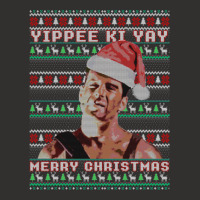 Yippe Ki Yay Funny Ugly Sweater Christmas   Ylp Champion Hoodie | Artistshot