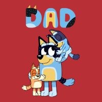 Dad Playing Son And Daughter Art T-shirt | Artistshot