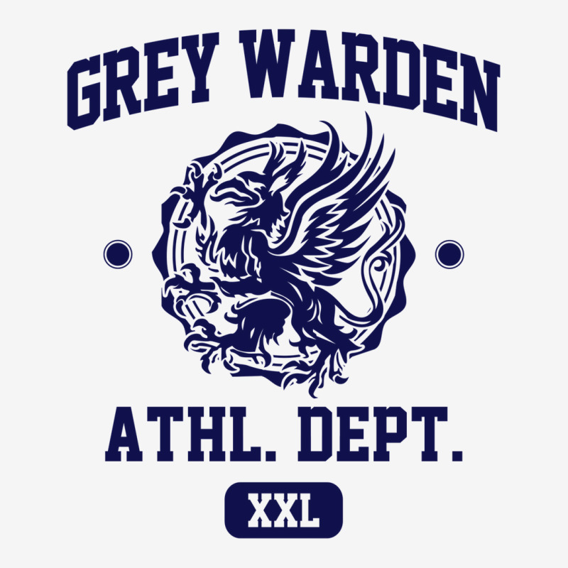 Grey Warden Athletic Department  Dragon Age Gym Shirt Style  Navy Prin Adjustable Cap by borlapleenazr | Artistshot