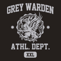 Grey Warden Athletic Department  Dragon Age Gym Shirt Style  Silver Pr Tank Top | Artistshot