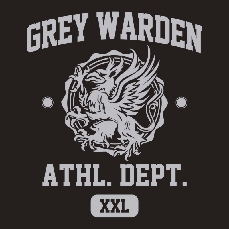 Grey Warden Athletic Department  Dragon Age Gym Shirt Style  Silver Pr Tank Top by borlapleenazr | Artistshot