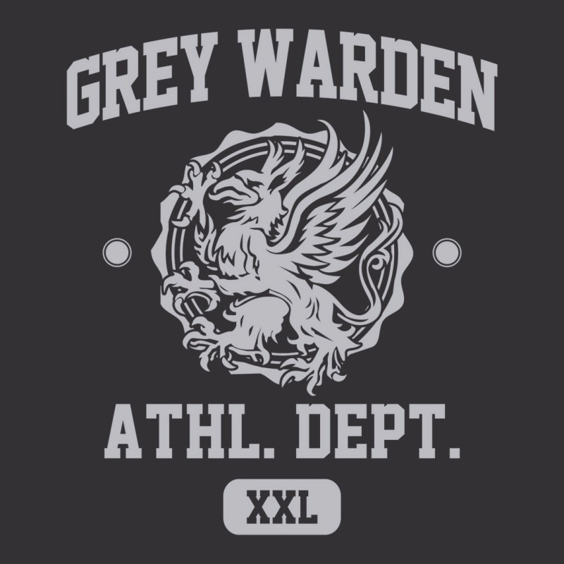 Grey Warden Athletic Department  Dragon Age Gym Shirt Style  Silver Pr Vintage Hoodie by borlapleenazr | Artistshot