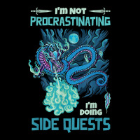 I'm Not Procrastinating I'm Doing Side Quests Rpg Dragon T Shirt Toddler Sweatshirt | Artistshot