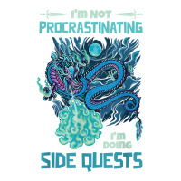 I'm Not Procrastinating I'm Doing Side Quests Rpg Dragon T Shirt Youth Tee | Artistshot