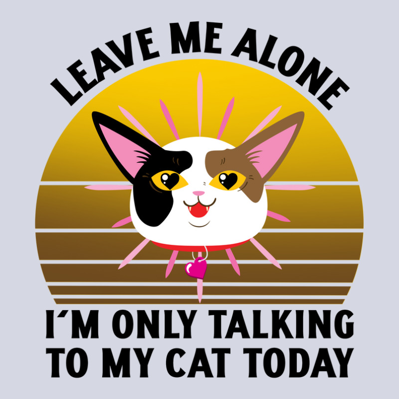 Leave Me Alone Im Only Talking To My Cat Today Fleece Short | Artistshot