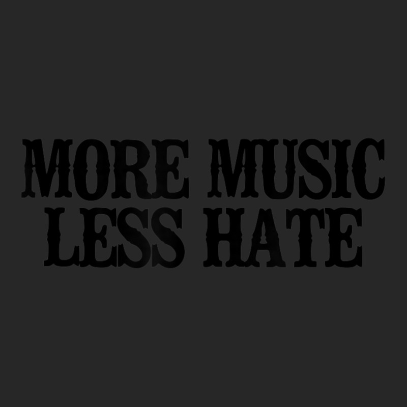 Minimal More Music Less Hate Men's T-shirt Pajama Set by longho | Artistshot