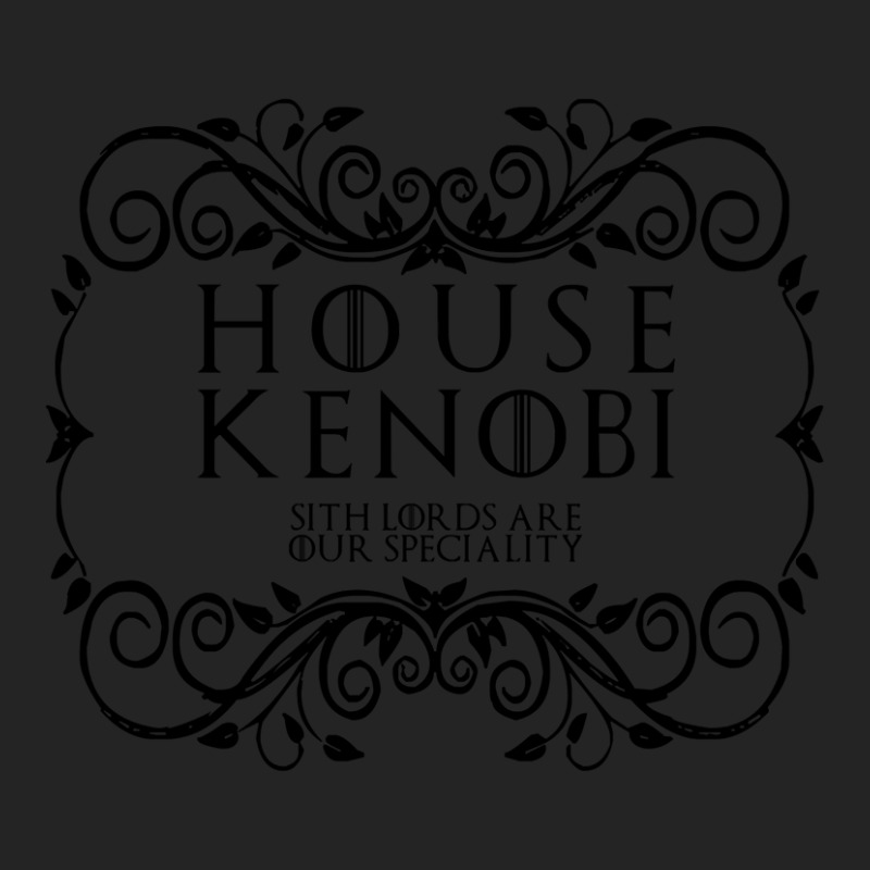 Limited Edition House Kenobi (black Text) 3/4 Sleeve Shirt by Kristina Ritchey | Artistshot