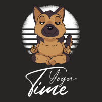 Trending Zen Dogs Love Yoga-f3isz Ladies Fitted T-shirt | Artistshot