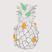 Pineapple Line Art Pocket T-shirt | Artistshot