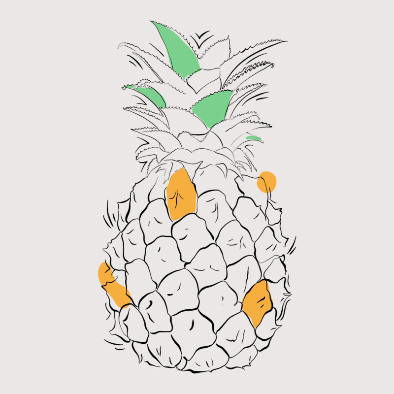 Pineapple Line Art Pocket T-Shirt by autlu2024 | Artistshot