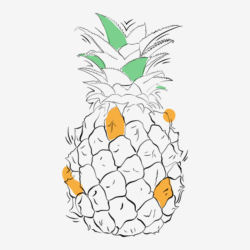 Pineapple Line Art Classic T-shirt by autlu2024 | Artistshot