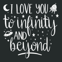 I Love You To Infinity And Beyond Valentine Day Couple Gift T Shirt Women's Triblend Scoop T-shirt | Artistshot