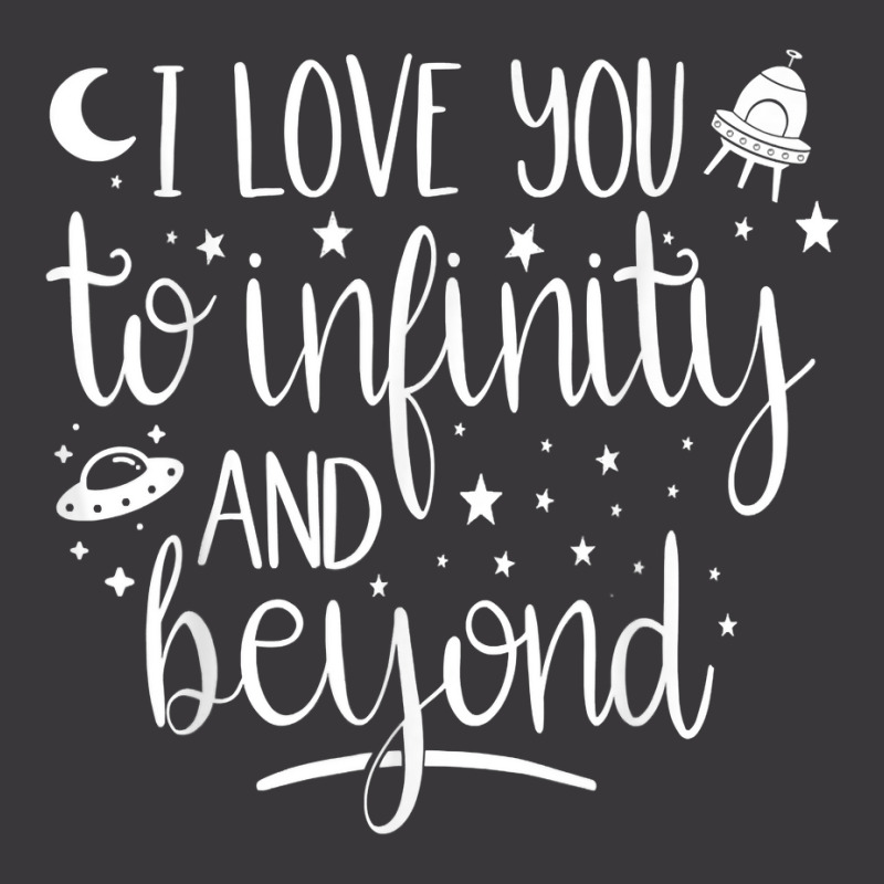 I Love You To Infinity And Beyond Valentine Day Couple Gift T Shirt Ladies Curvy T-Shirt by thunmzien | Artistshot