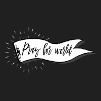 Pray For World For Dark Ladies Polo Shirt | Artistshot