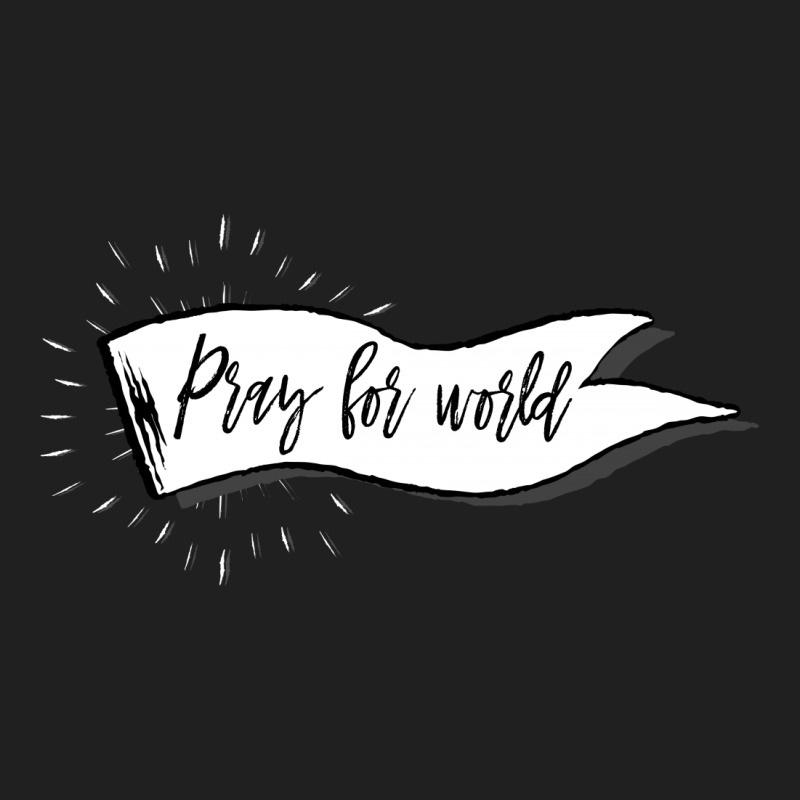 Pray For World For Dark Ladies Polo Shirt by Gurkan | Artistshot