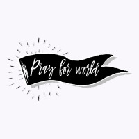 Pray For World  For Light Tank Top | Artistshot