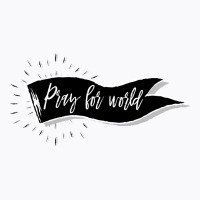 Pray For World  For Light T-shirt | Artistshot