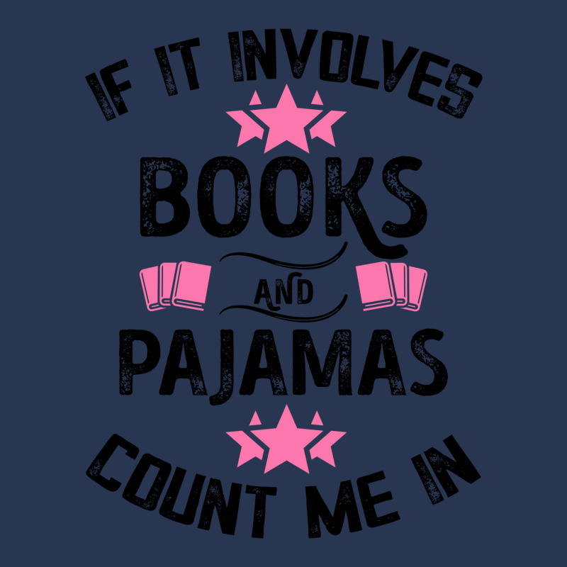 If It Involves Books And Pajamas Count Me In For Light Men Denim Jacket by Gurkan | Artistshot