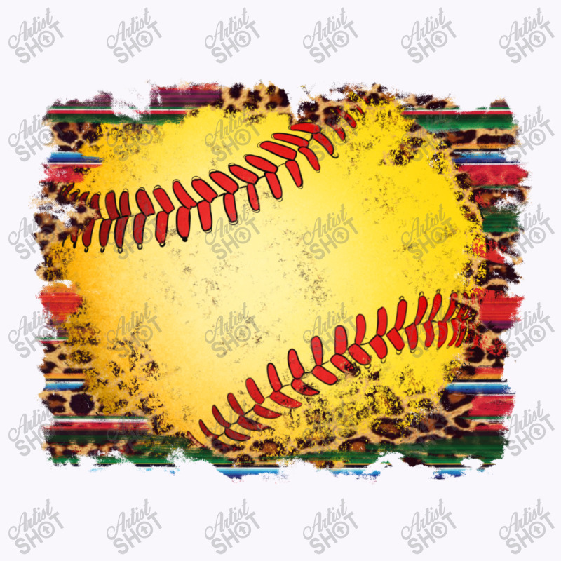 Sports Softball Background Tank Top | Artistshot