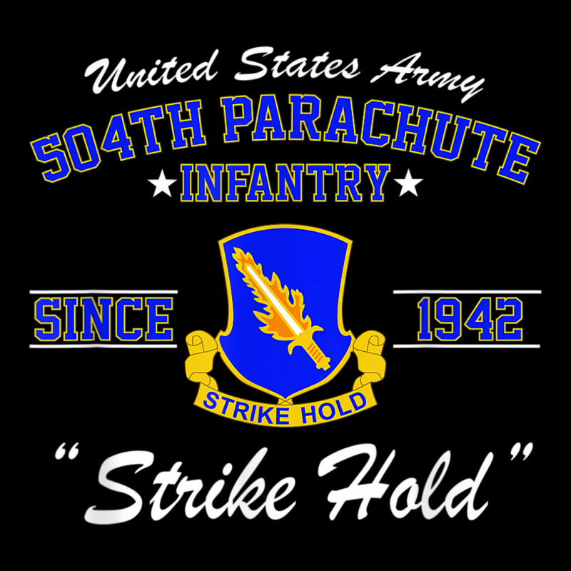 504th Parachute Infantry Regiment 002 Cropped Hoodie by JOHNCREASY | Artistshot